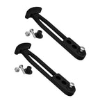 2pcs Rubber T Buckle for Ladder Cargo and Rack Securing