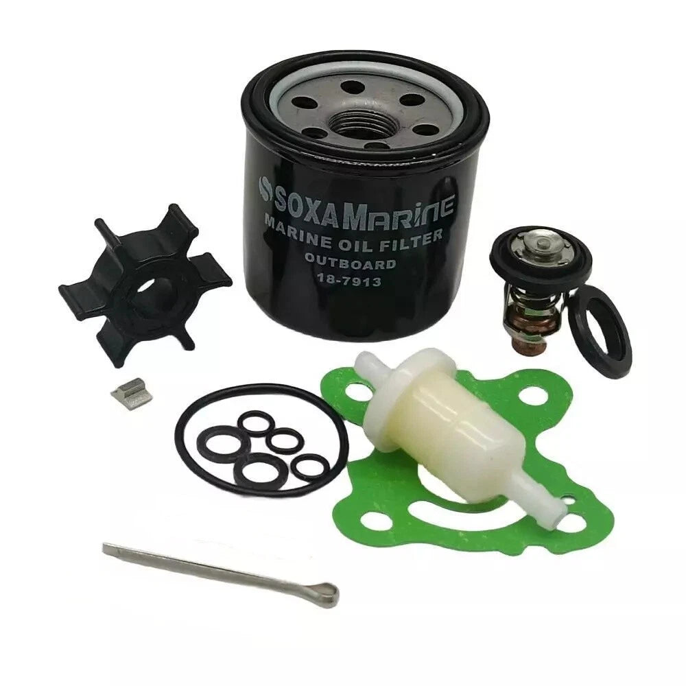 Service Kit for Honda Outboard 8HP 9HP 10HP (06211-ZW9-505, 19300-ZW9-003)