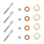 Fuel Injector Clamp Bolt & Seal Washer O Ring Set 16pcs for Berlingo II (2008–2018)