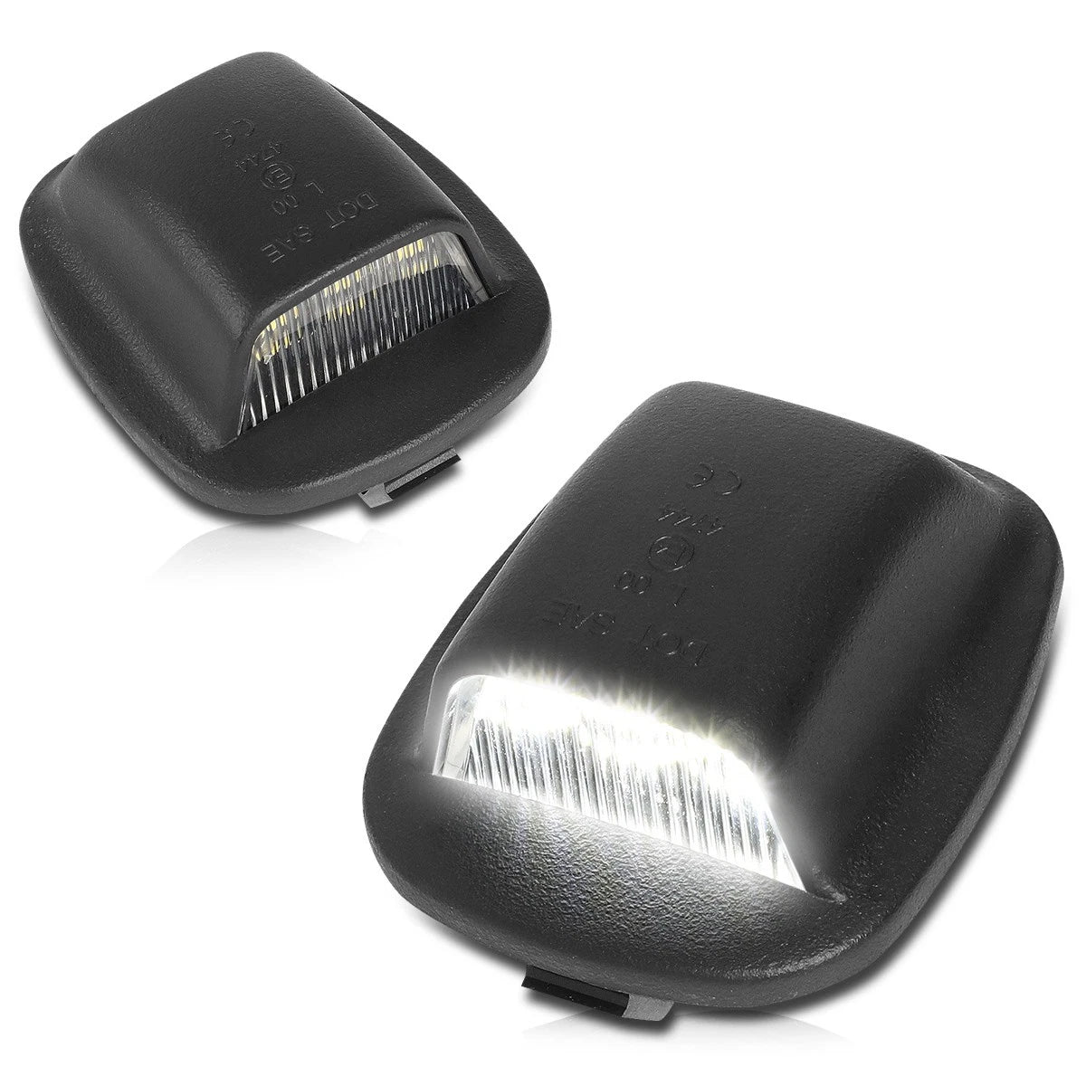 Nuvision White LED Waterproof License Plate Lights for Xterra/Frontier (1994–2004)