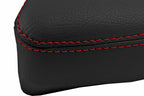 Console Lid Cover Leather for Subaru BRZ Scion GRS Toyota (2013–2020) Red Stitch