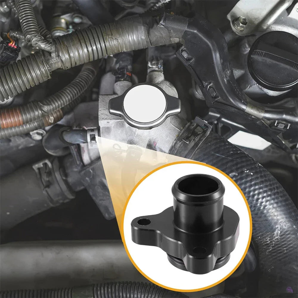 Coolant Port Flange Fitting w/ O-ring Clamp for BMW 1 2 3 4 5 Series (2006-2023)