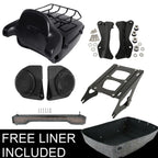 Trunk Mount Rack Light Speakers for Harley Touring FLHT (2014–Present)