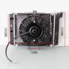 Engine Radiator + Cooling Fan for ATV Quad Bike Buggy (200cc 30cc)