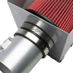 Cold Air Intake Aluminum Pipe + Heat Shield for Ford F250/F350/F550 (2008–2010)