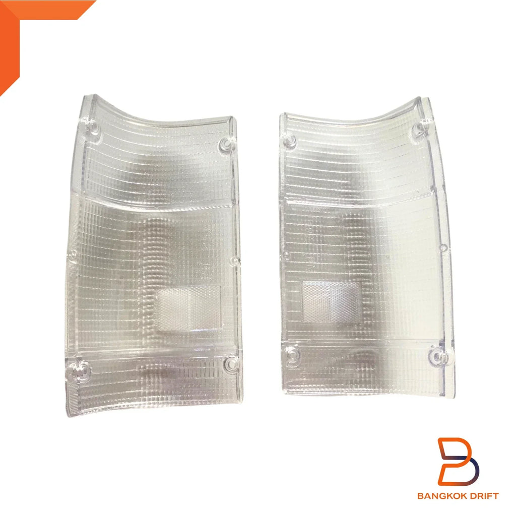 Clear Lens Corner Bumper Turn Signal Light Set for Mazda B-Series (85-98)