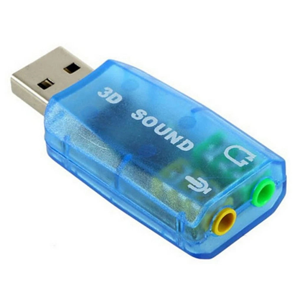 USB Sound Card for Advanced Xear 3D Technology (5.1 Channel)
