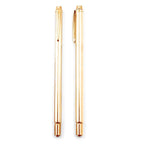 2X Professional Metal Detector Rods with Wooden Handles for Hunting