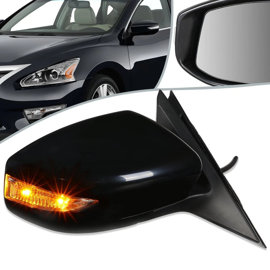 Power+Signal Door Mirror Right for Nissan Altima Sedan (2013–2018) NI1321224