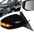 Power+Signal Door Mirror Right for Nissan Altima Sedan (2013–2018) NI1321224