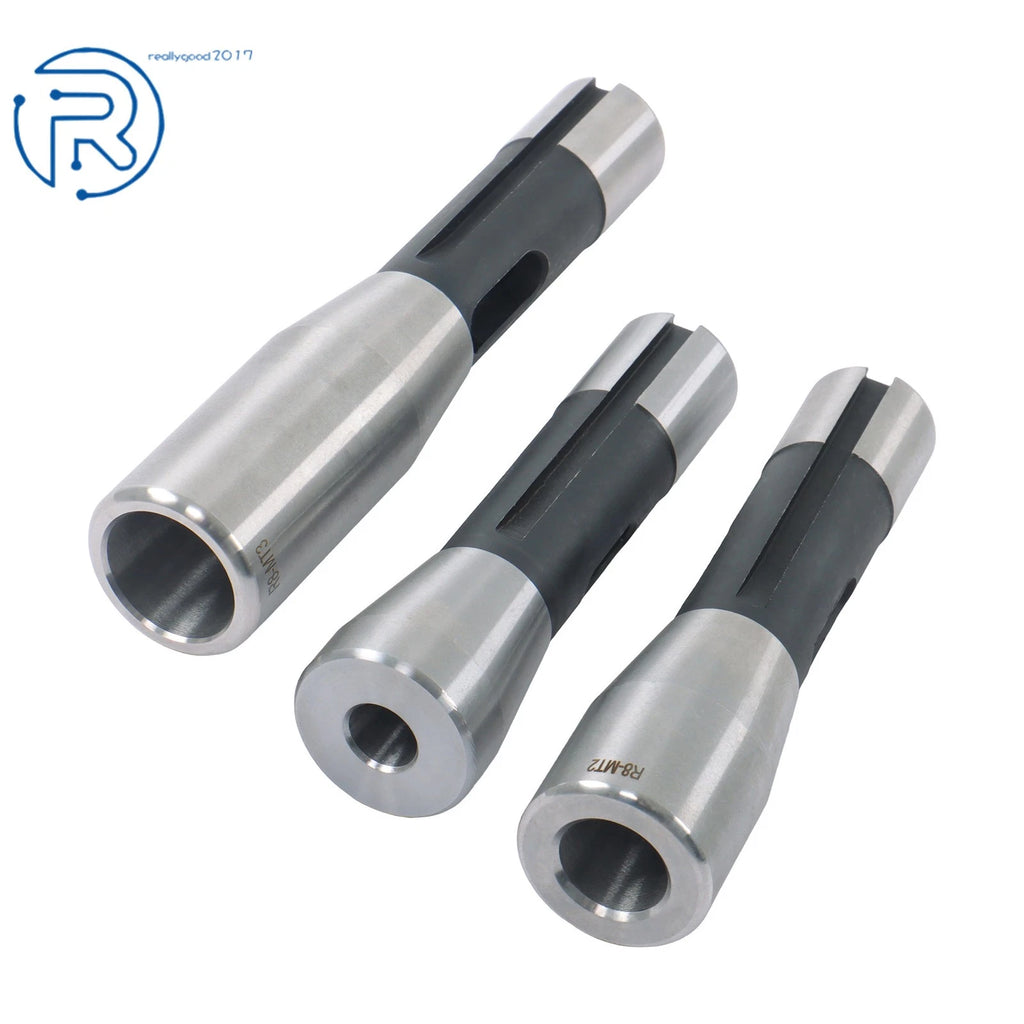 3 Pack R8 Shank to Morse Taper MT1 Adapter