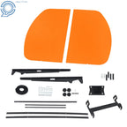 Universal Tuff Top Tractor Canopy for ROPS 2" x 2" or 2" x 3" (52" x 52")