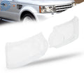 Pair Headlight Lens Covers for Land Rover Range Rover Sport (2006–2009)