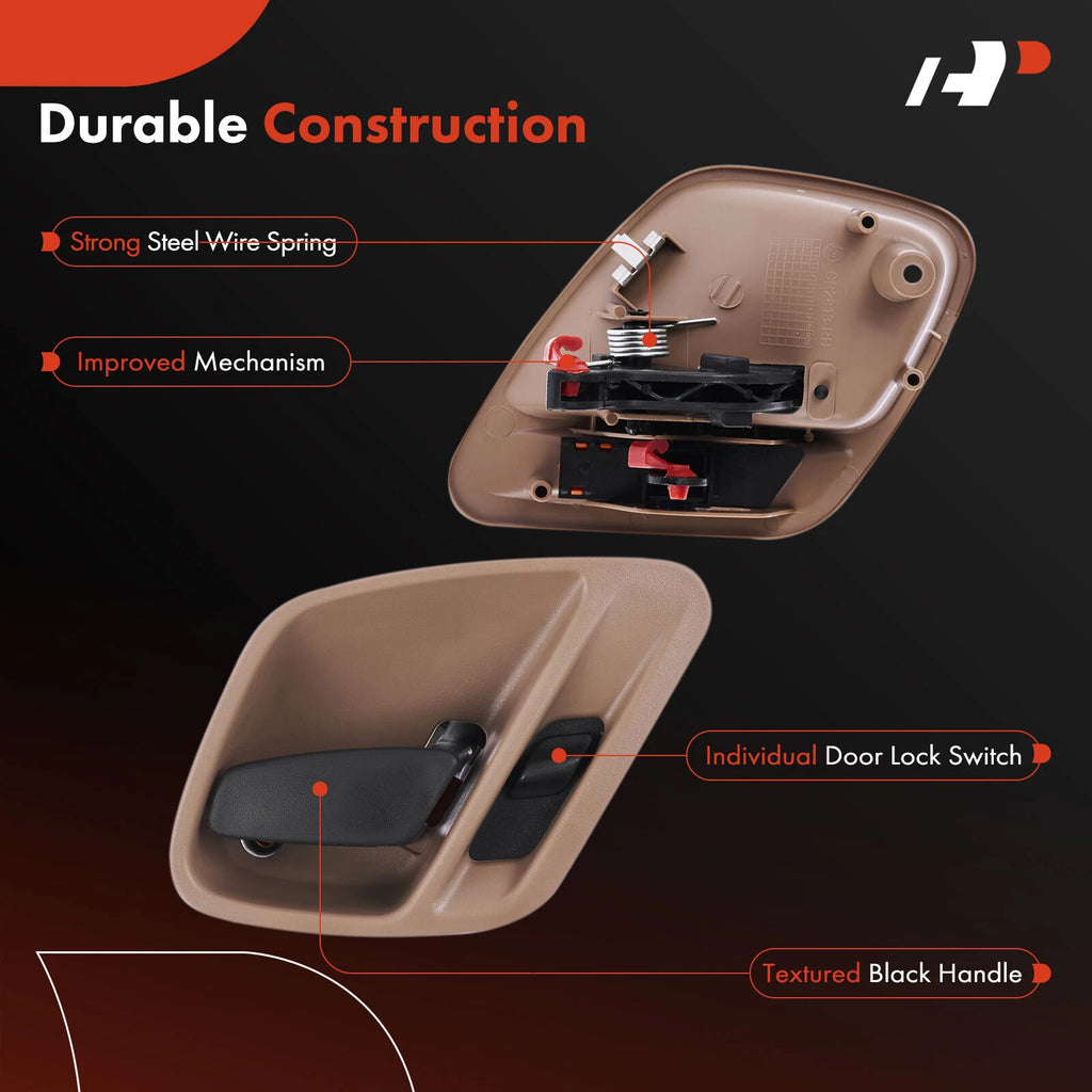 Passenger Interior Door Handle for Jeep Grand Cherokee (1999–2004) Brown