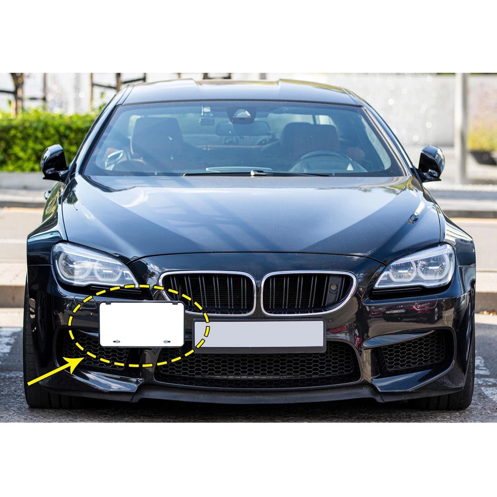 Tow Hook License Plate Mount Bracket Set for Mazda MX-5 Miata (2006–2015)