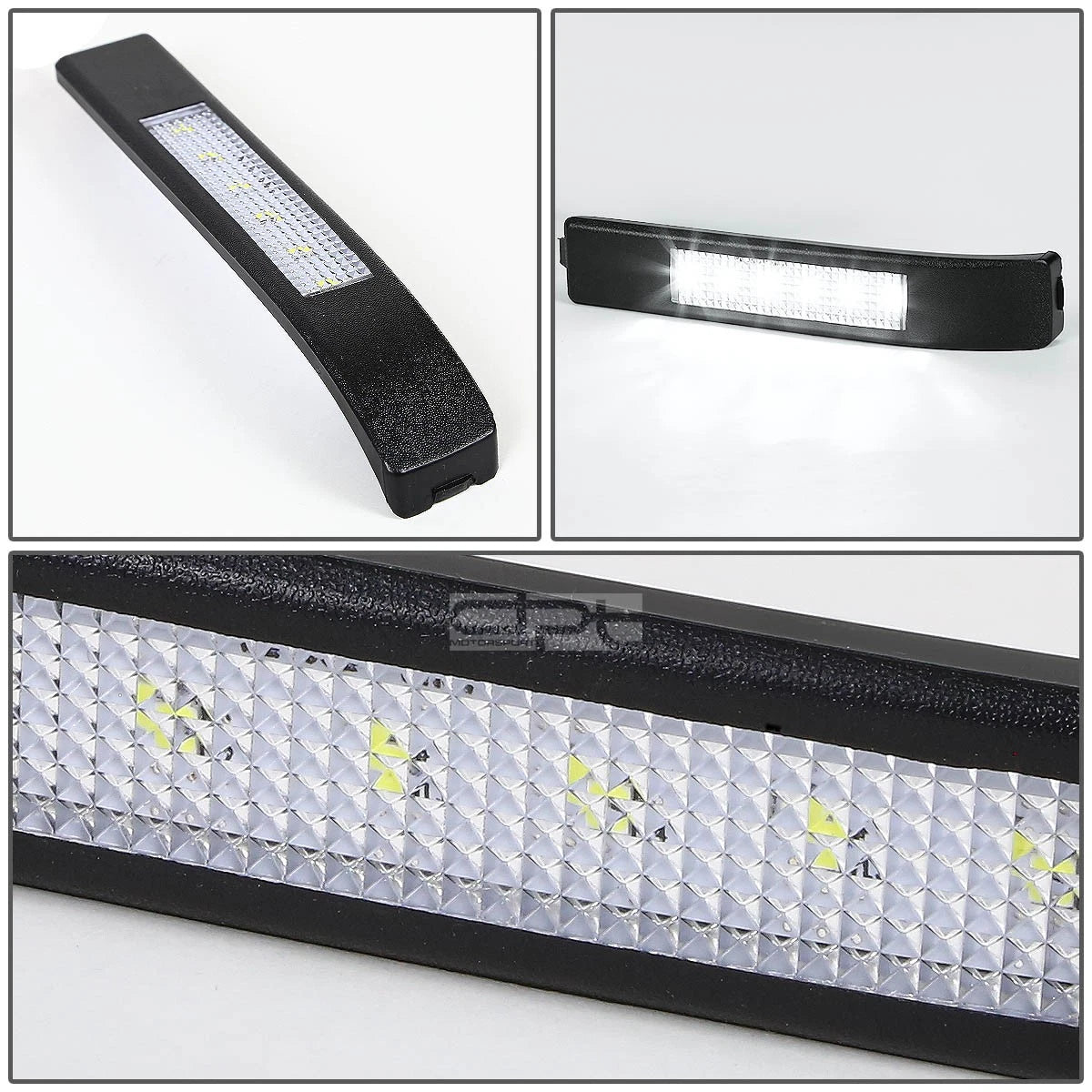 Chrome White SMD LED Towing/Side Mirror Turn Signal Light for Ford F150 (2009–2014)