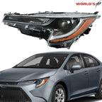Headlight Assembly for Toyota Corolla L LE (2020–2021) Halogen Driver