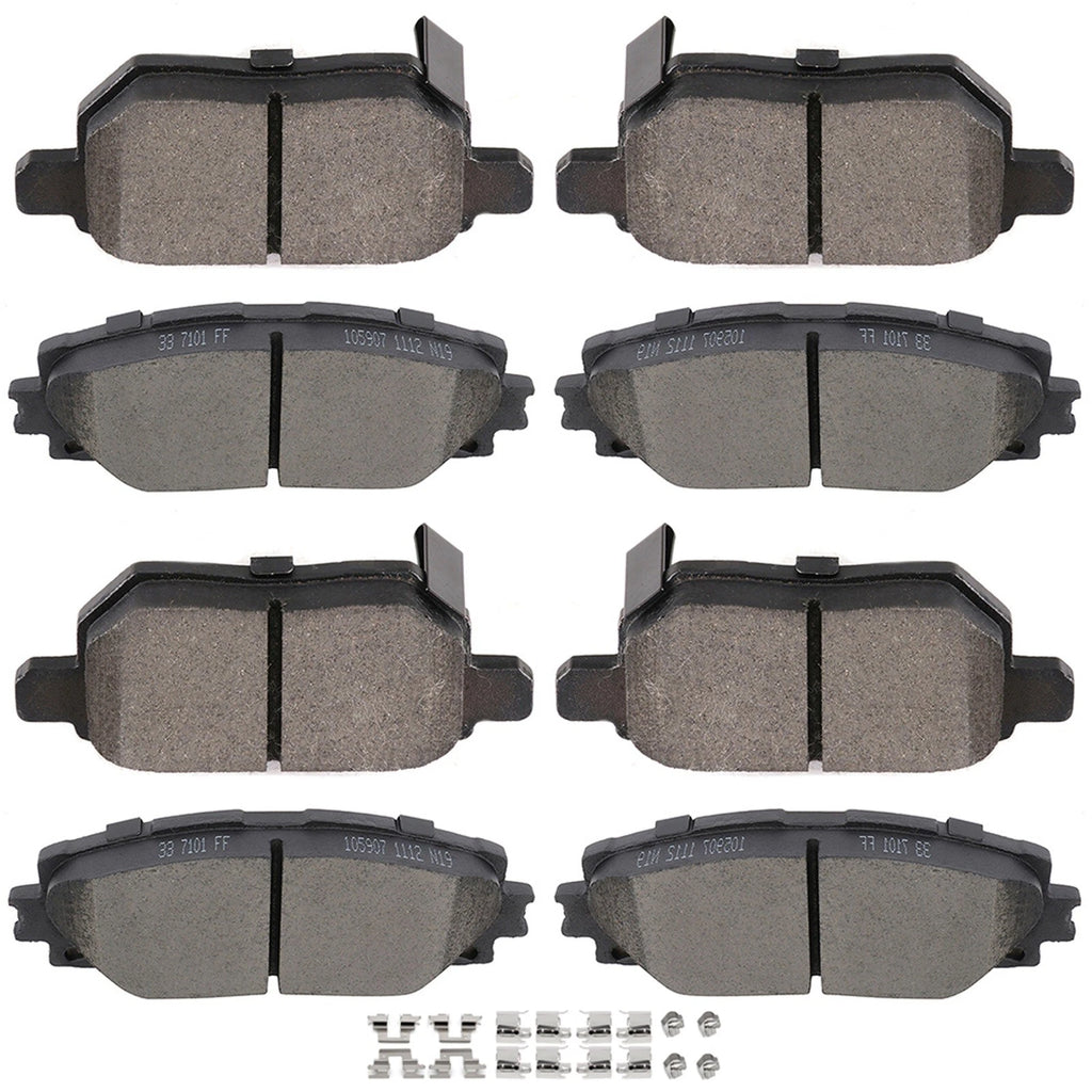 Ceramic Brake Pads for Lexus CT200h, Toyota Prius (2010–2016)