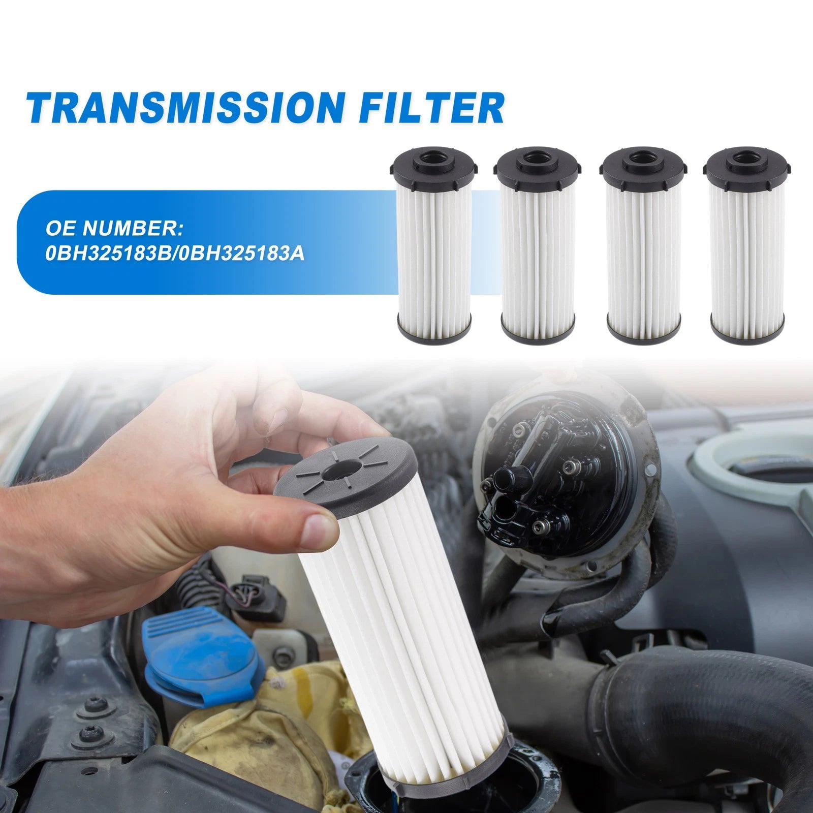 Automatic Transmission Oil Cooler Filter for Audi (No. 0BH325183B)