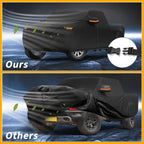 Waterproof All Weather Car Cover for Dodge Ram (2010-2023) - Black 190T-PU