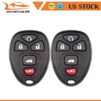 2X Keyless Key Fob Remote Case Shell for Chevrolet Cobalt Pontiac G6 (2007–2010)