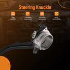 Steering Knuckle Kit for Toyota Tundra (2000–2003) 698150 698151