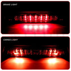 LED 3rd Brake Light Tail Lamp for Toyota Tundra (2007–2018) - Red Lens Chrome Housing