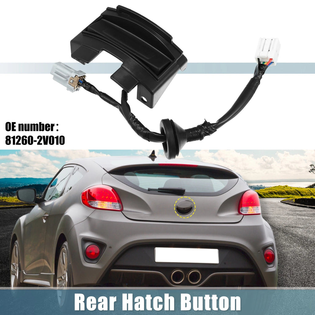 Rear Trunk Tailgate Cover Switch Release for Hyundai Veloster (2012–2017) 81260-2V010