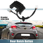 Rear Trunk Tailgate Cover Switch Release for Hyundai Veloster (2012–2017) 81260-2V010