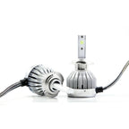 2x H7 6000LM LED Headlight Bulbs for High/Low Beam (Ice Blue 8000K) 2020-2025