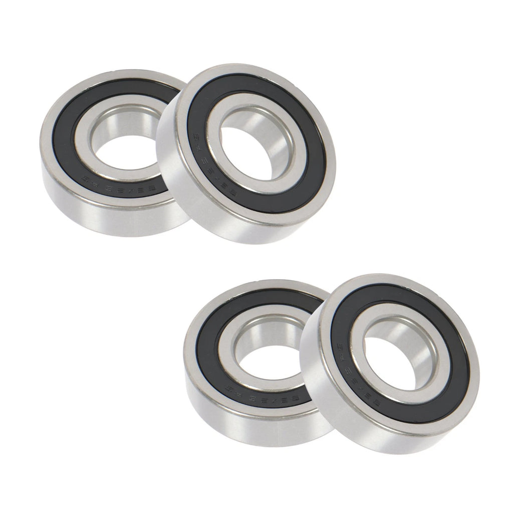 Set of 4 Deep Groove Ball Bearings for Various Applications (32×75×20mm)