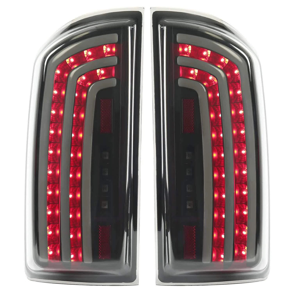 Full LED Tail Lights for Dodge Ram 1500 (2007–2008), 2500 3500 (2007–2009)