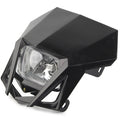12V H4 Black Headlight Fairing for Kawasaki KLX, Yamaha