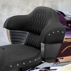 Passenger Trunk Backrest for Indian Chieftain Roadmaster (2014–2023) Black