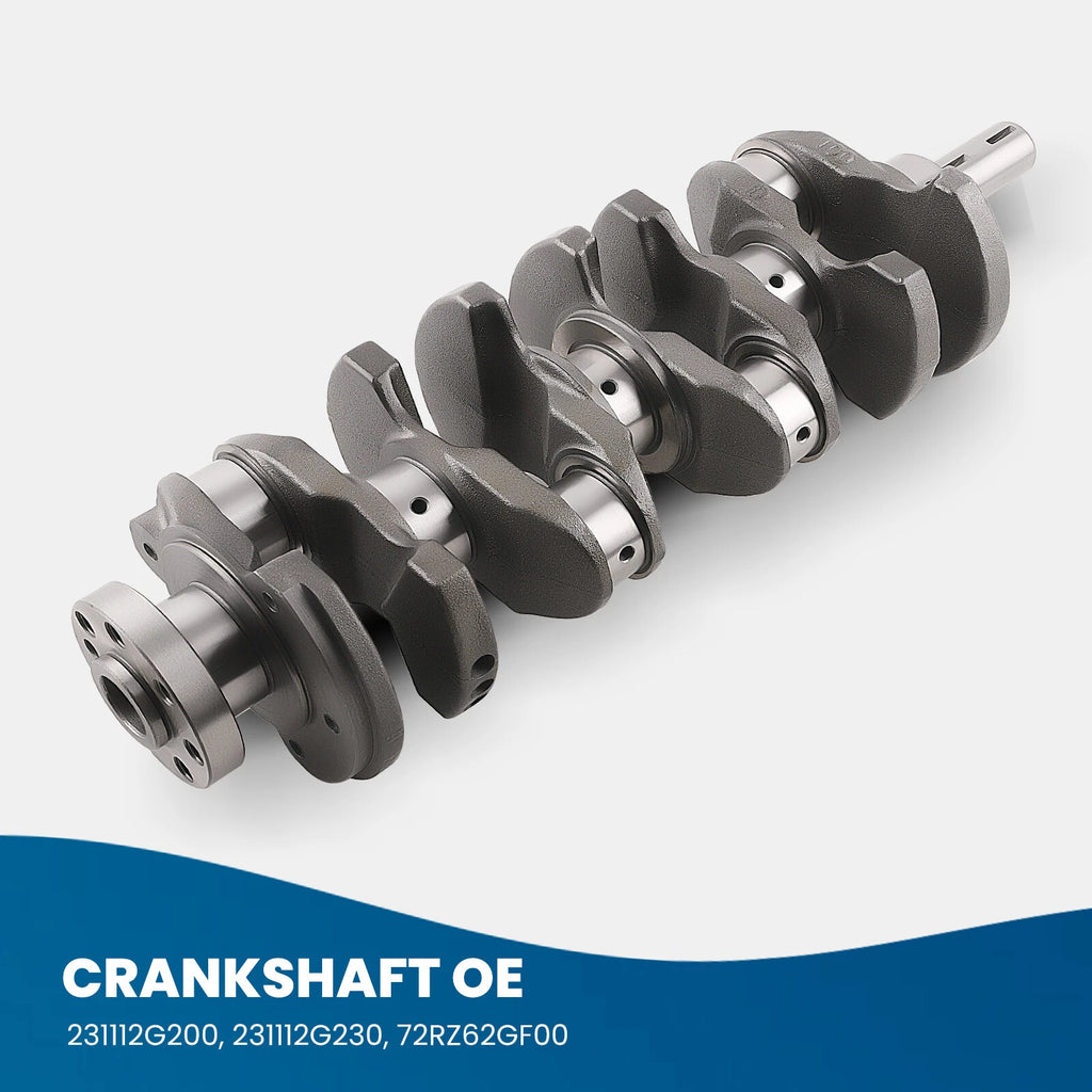 Set of 4 G4KJ 2.4L Engine Crankshaft, Rods, Piston Kit for Hyundai Sonata, Kia Optima (2011–2014)