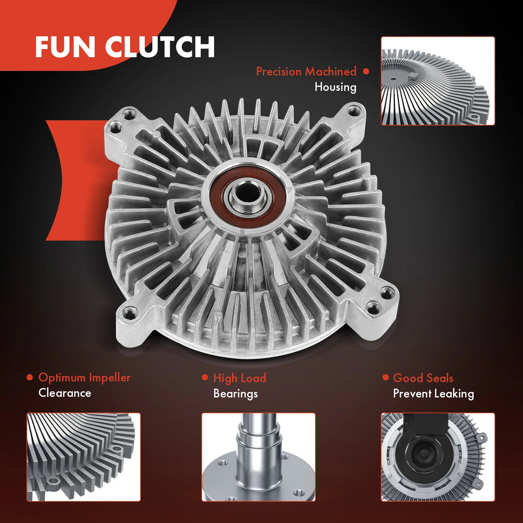 Radiator Fan Clutch for Mercedes-Benz 500E 400E E420 E500 (1991–1993)