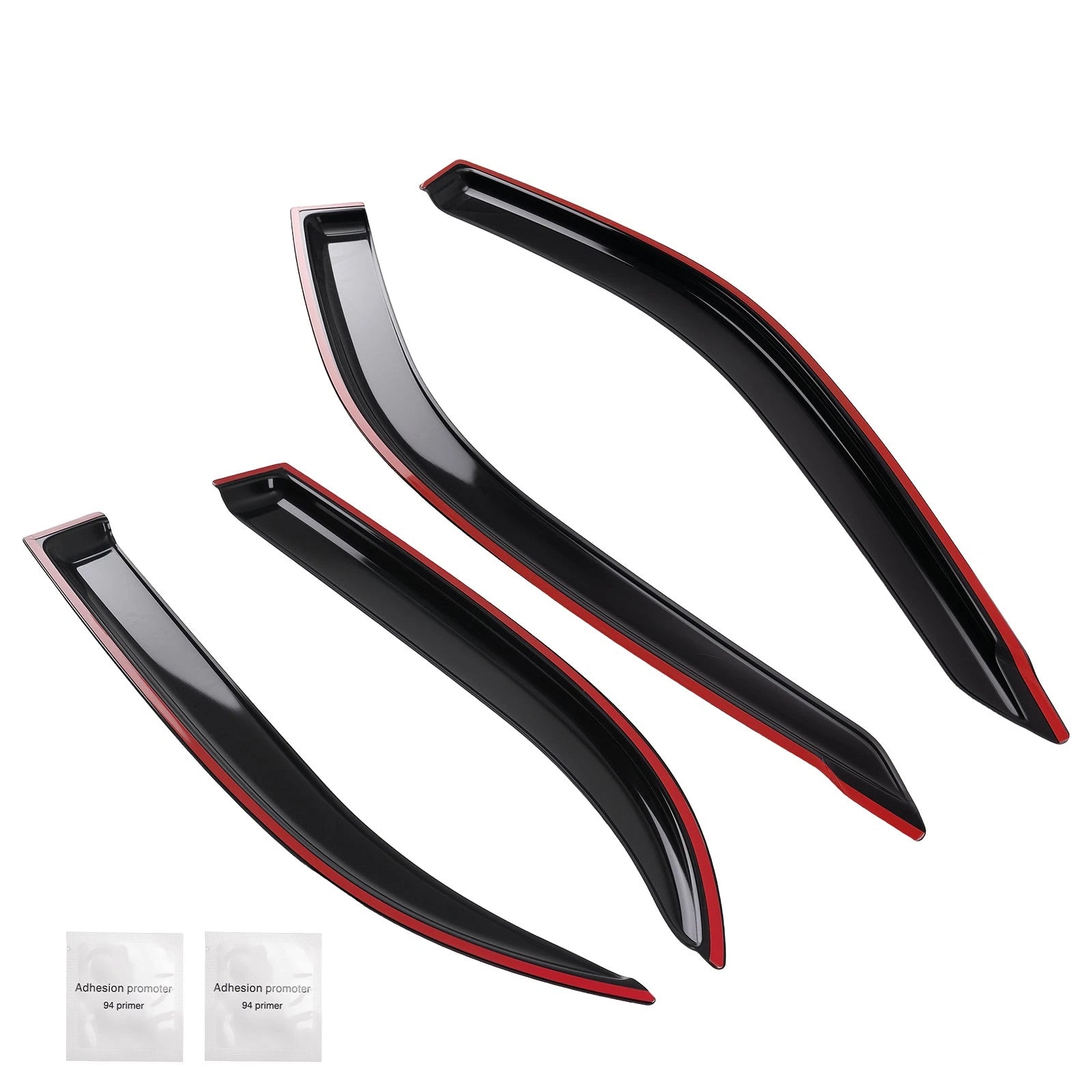 Set of 4 Air Deflector Window Visors for Toyota Corolla (1993–1997)