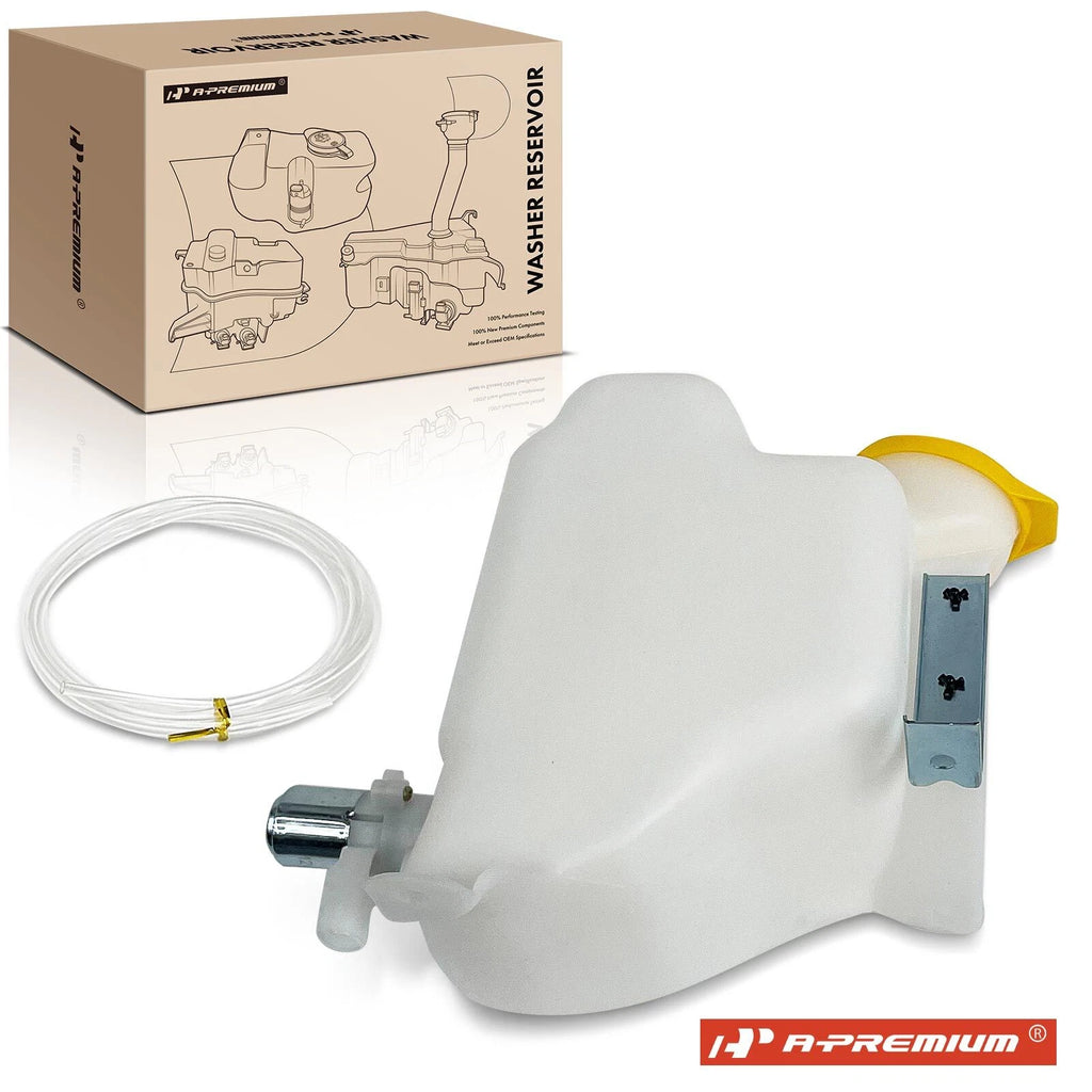 Windshield Washer Reservoir with Cap & Pump for Jeep Wrangler (1997–2002)