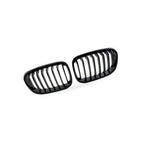 8-Column Gloss Black Front Grille for BMW 1 Series F20 F21 (2011–2014)