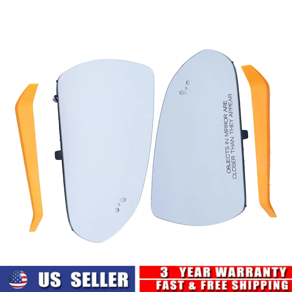 Heated Mirror Glass for Hyundai Elantra (2017–2020) LH RH Blind Spot