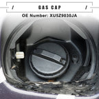 Fuel Tank Filler Cover for Ford Explorer, Ranger (No.XU5Z9030JA) Black