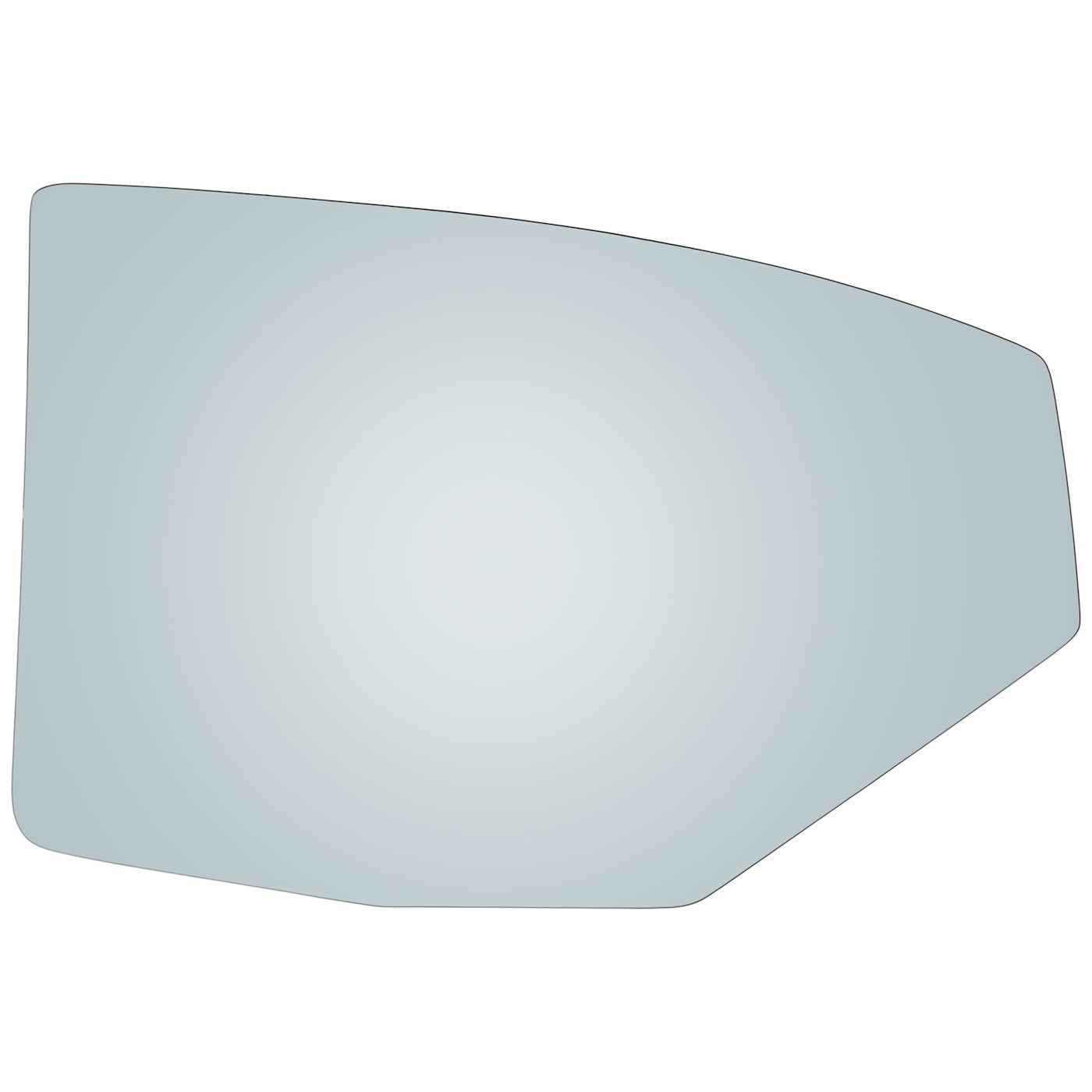 Rear Passenger Door Glass for Dodge Charger (2006–2010)