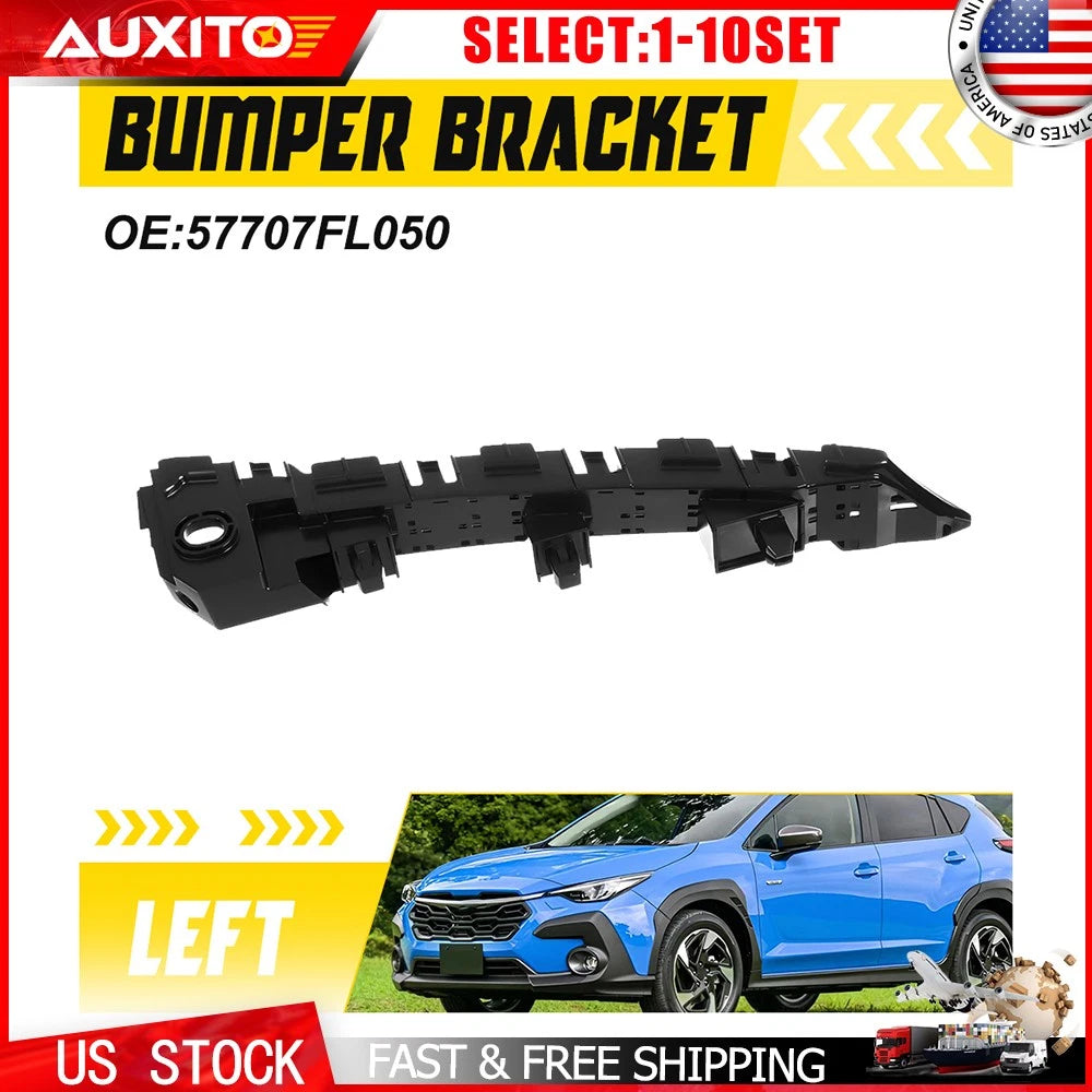 Genuine 57707FL050 Front Left Bumper Bracket for Subaru Crosstrek (2018–2023)