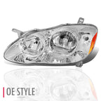 LH Headlight for Toyota Corolla (2003–2008) TO2502160