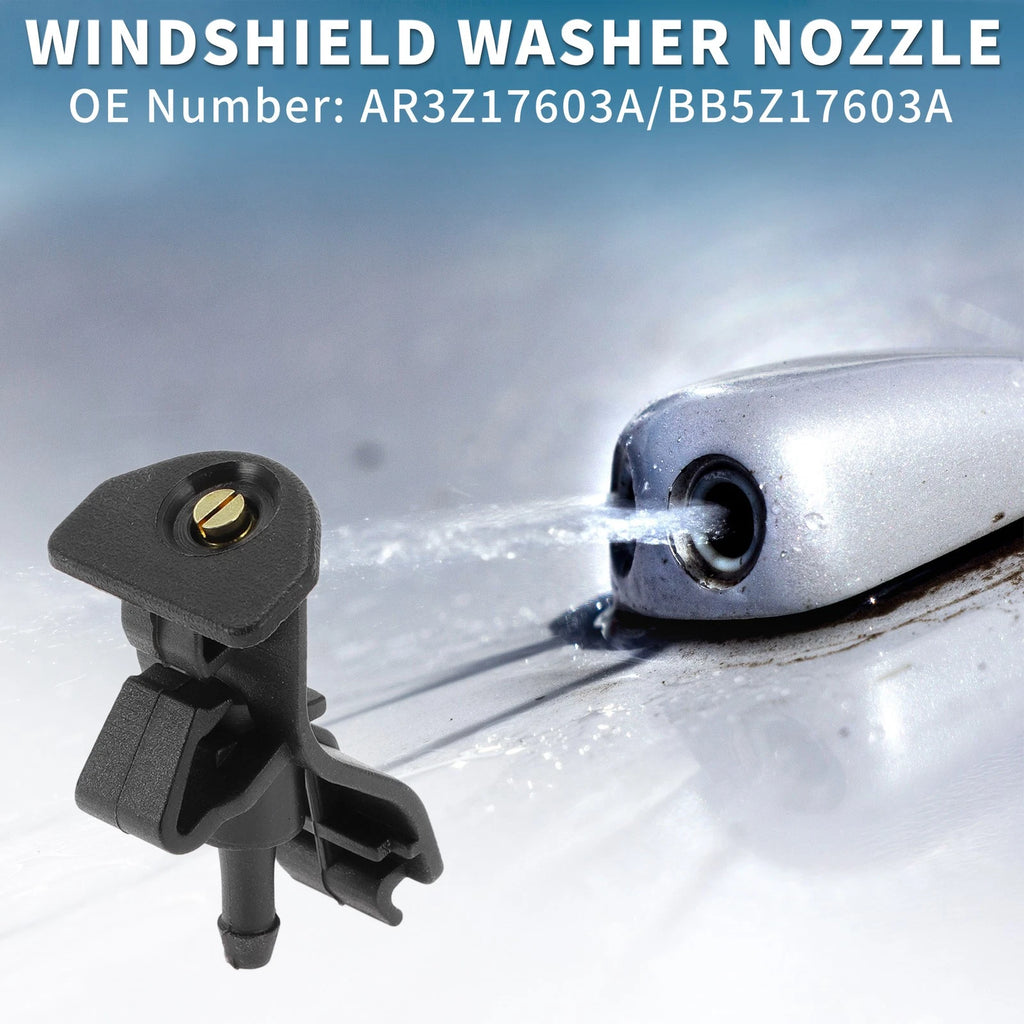 2Pcs Front Windshield Washer Nozzles No.AR3Z17603A for Ford Explorer (2011–2018)