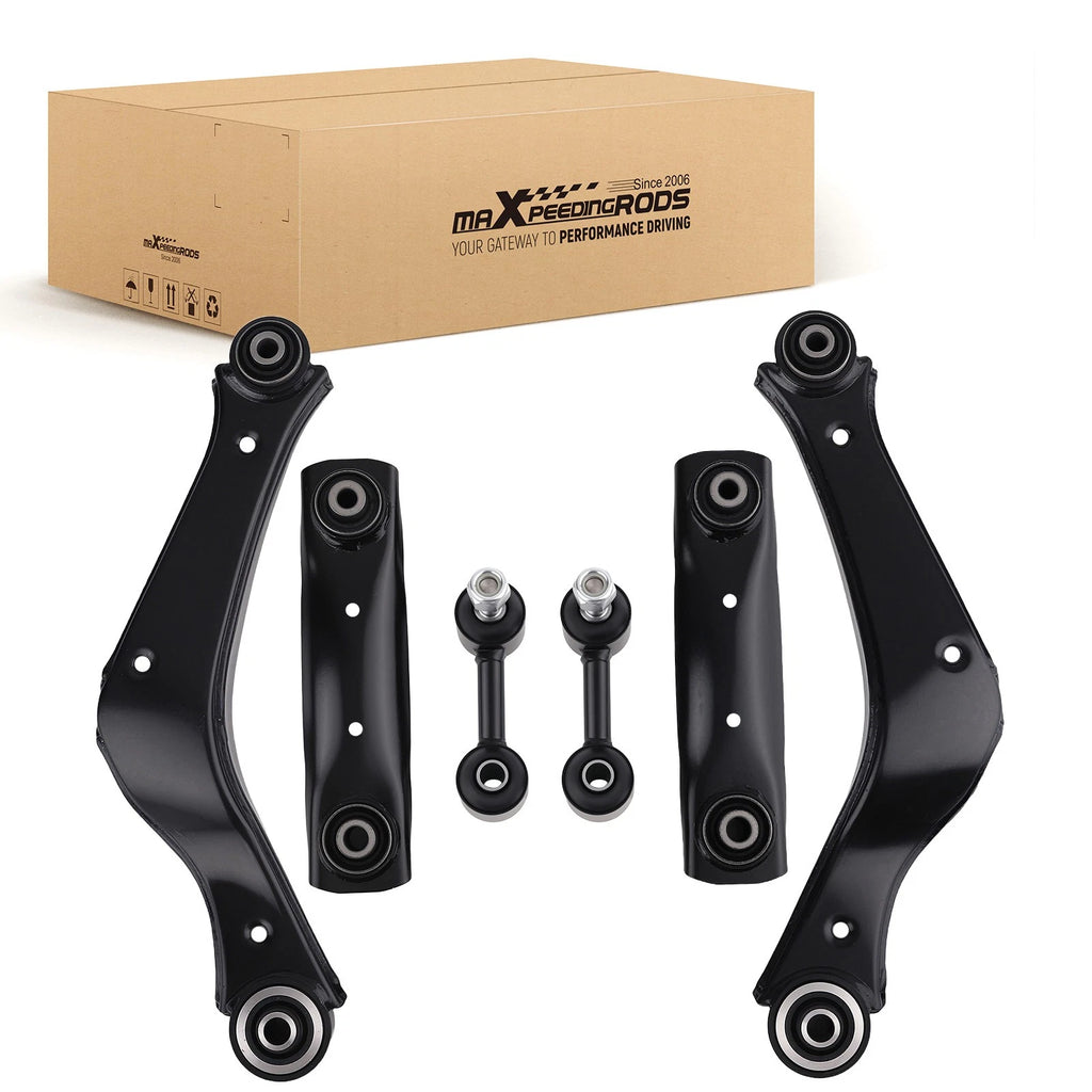 6X Rear Upper & Lower Control Arms Sway Bar Links for Buick LaCrosse (2013–2015)