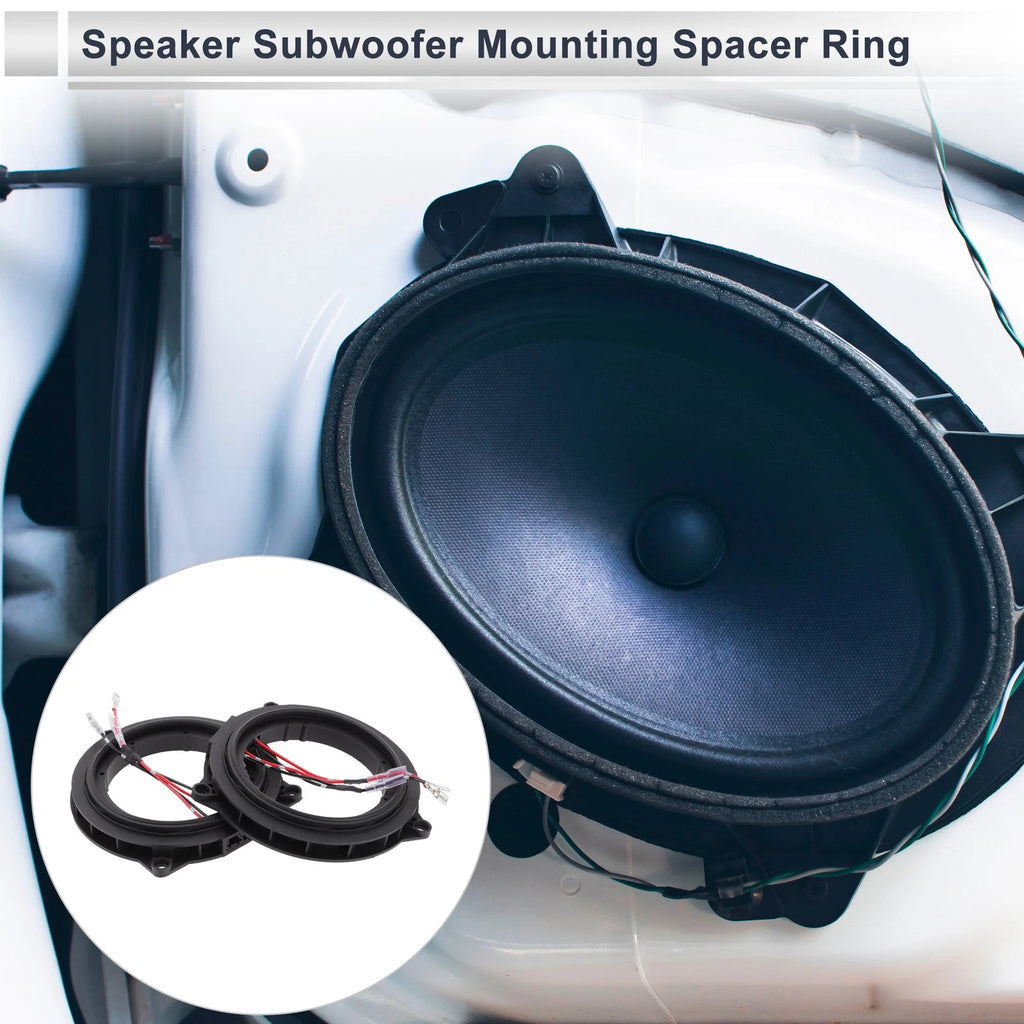 Set of 2 Speaker Spacer Rings for BMW (3 Series, 3.5")