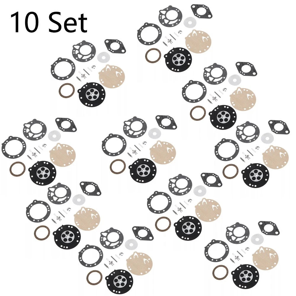Set of 10 Carburetor Repair Kits for Stihl 08 08S 070 090 TS350 TS360 Zama RB-42