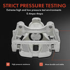 2X Rear Side Brake Caliper with Metal Piston for Honda CR-V (2017–2022)