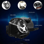 Clear Lens Front Bumper Fog Lights for BMW 3-Series E90/E91/E92/E93 (2006–2008)